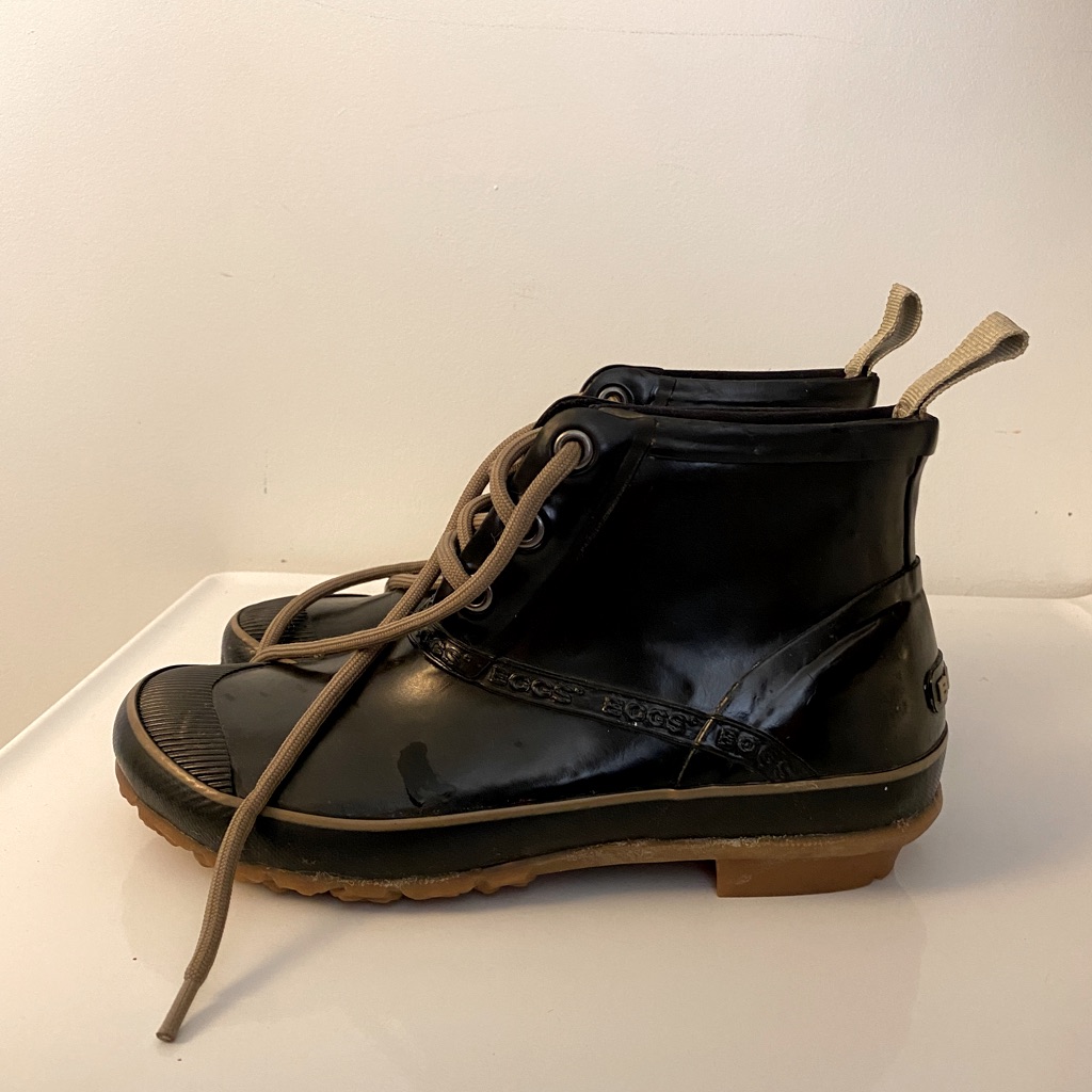 Bogs Black And Brown Winter Boots